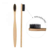 Private Label Adults and Kids Teeth Whitening Bamboo Tooth Brush