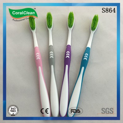 Green Tea Bristles Toothbrush Orthodontic Toothbrush