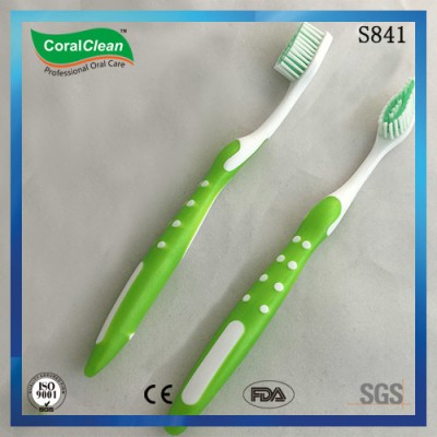 Simple Design Adult Toothbrush with Nylon Filamens