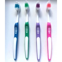 Adult Anti Slip Soft Rubber Handle Everyday Necessary Toothbrush