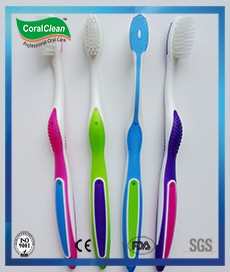 PBT Bristle Toothbrush with Tongue Cleaner